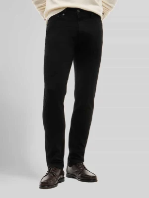 jeansy o kroju slim fit z mieszanka bawełny model 'BLEECKER' Tommy Hilfiger Czarny