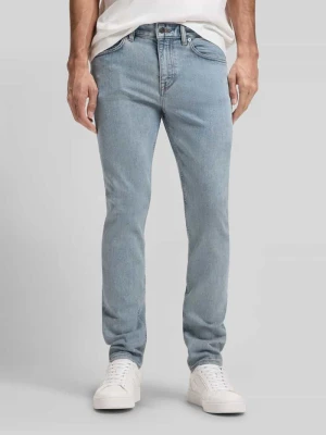 Jeansy o kroju slim fit z mieszanki bawełny model 'DELAWARE' Boss Orange