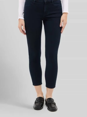 jeansy o kroju slim fit z mieszanka bawełny model 'ORNELLA SPORTY' Angels Ciemnoniebieski