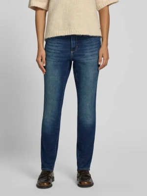 Jeansy o kroju slim fit z mieszanki bawełny model 'BETSY SLIM' s.Oliver Jeansowy niebieski