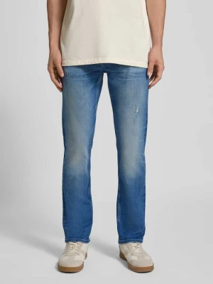 Jeansy o kroju slim fit z mieszanki bawełny model ‘DELAWARE BO’ Boss Orange