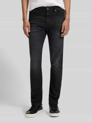 Jeansy o kroju slim fit z mieszanki bawełny model ‘DELAWARE’ Boss