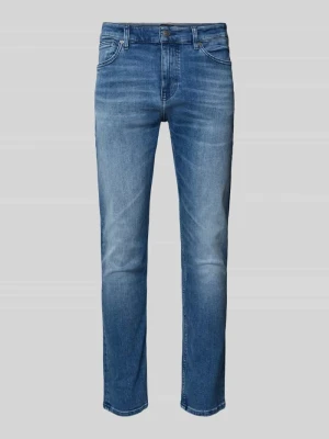 Jeansy o kroju slim fit z mieszanki bawełny model ‘DELAWARE’ Boss Orange