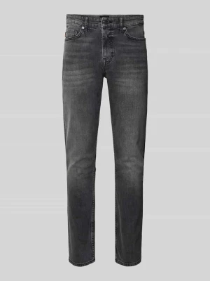 Jeansy o kroju slim fit z mieszanki bawełny model ‘DELAWARE’ Boss Orange