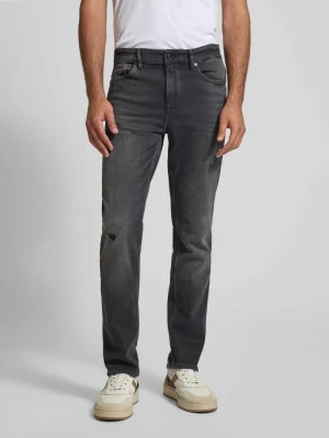 Jeansy o kroju slim fit z mieszanki bawełny model ‘DELAWARE’ Boss Orange