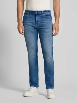 Jeansy o kroju slim fit z mieszanki bawełny model ‘DELAWARE’ Boss Orange