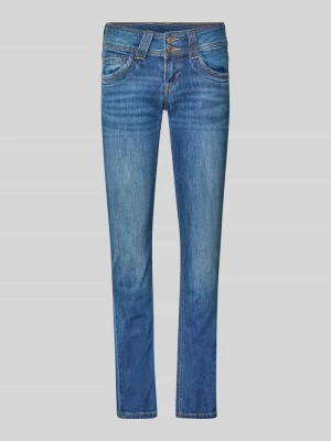 Jeansy o kroju skinny fit z mieszanki bawełny model ‘GEN’ Pepe Jeans