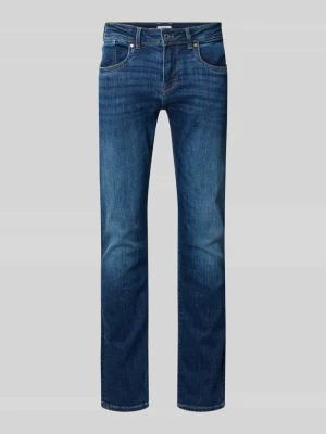 Jeansy o kroju slim fit z mieszanki bawełny model 'HATCH' Pepe Jeans
