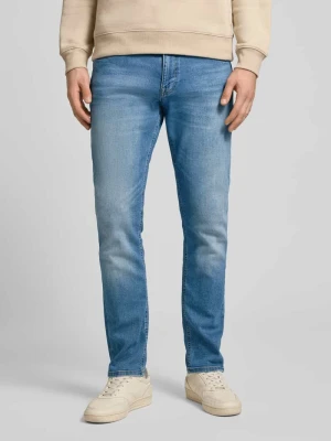 Jeansy o kroju slim fit z mieszanki bawełny model „SCANTON SLIM” Tommy Jeans
