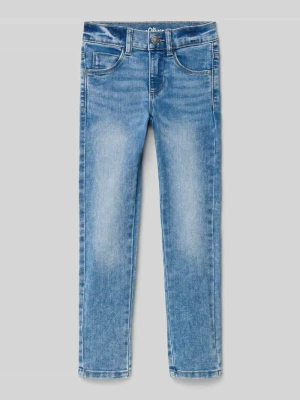 Jeansy o kroju slim fit z mieszanki bawełny s.Oliver RED LABEL