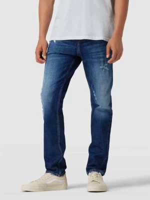 Jeansy o kroju slim fit z przetarciami model ‘AUSTIN’ Tommy Jeans