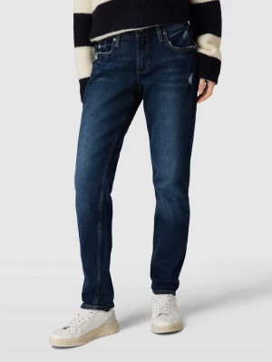 Jeansy o kroju slim fit z przetarciami model ‘BOYFRIEND’ Silver Jeans