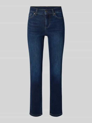 Jeansy o kroju slim fit z wpuszczanymi kieszeniami Liu Jo White