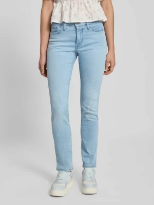 Jeansy o kroju slim fit z wpuszczanymi kieszeniami model ‘312™ SHAPING SLIM’ Levi's Jasnoniebieski