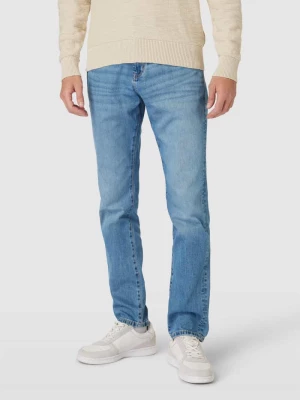 Jeansy o kroju slim fit z wpuszczanymi kieszeniami Tom Tailor