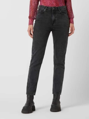 Jeansy o kroju slim fit z wysokim stanem z bawełny model ‘Yopday’ American vintage