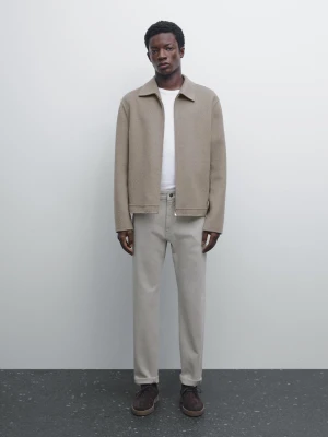 Jeansy O Kroju Slim - Norkowy - - Massimo Dutti - Mężczyzna