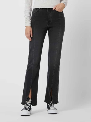 Jeansy o kroju slim straight fit z dodatkiem streczu model ‘Emma’ Tom Tailor Denim