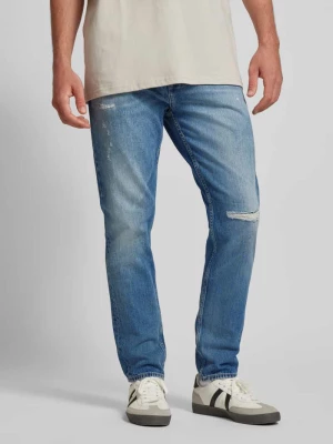 Jeansy o kroju slim tapered fit z 5 kieszeniami model ‘AUSTIN’ Tommy Jeans