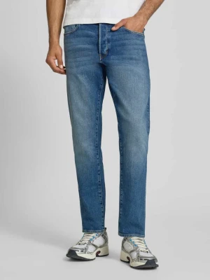 Jeansy o kroju straight fit w 5 kieszeni G-Star Raw Jeansowy niebieski