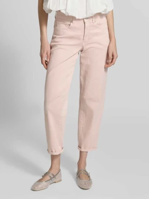 Jeansy o kroju straight fit w 5-kieszeniowym designie model 'Melly' OPUS PANTS