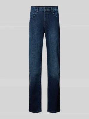 Jeansy o kroju straight fit w ciemnym odcieniu (Dark Wash) Pepe Jeans Ciemnoniebieski