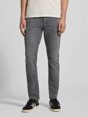 Jeansy o kroju straight fit w stylu 5-kieszeniowym model 'GLENN' jack & jones