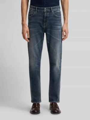 Jeansy o kroju straight fit z 5 kieszeni model 'C-OGDEN' Boss