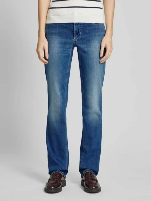 Jeansy o kroju straight fit z 5 kieszeniami CAMBIO