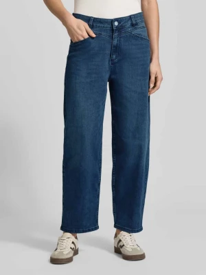 Jeansy o kroju barrel fit z 5 kieszeniami Christian Berg Woman