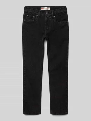 Jeansy o kroju straight fit z 5 kieszeniami Levi’s® Kids