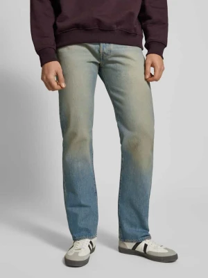 Jeansy o kroju straight fit z 5 kieszeniami model ‘501’ Levi's®