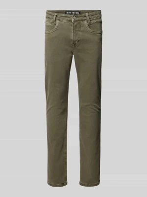 Jeansy o kroju straight fit z 5 kieszeniami model ‘ARNE’ MAC