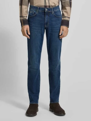 Jeansy o kroju straight fit z 5 kieszeniami model ‘Cadiz’ BRAX