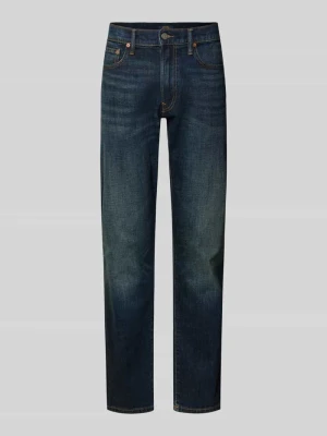 Jeansy o kroju straight fit z 5 kieszeniami model ‘Hampton’ Polo Ralph Lauren