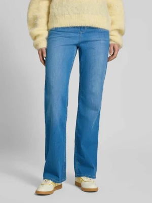 Jeansy o prostym kroju w 5 kieszeni Model 'Lara' Angels