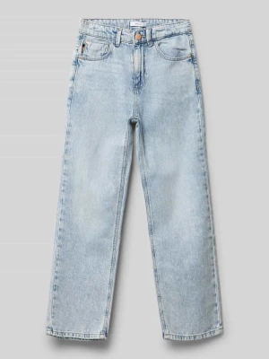 Jeansy o kroju straight fit z 5 kieszeniami model ‘ROSE’ name it