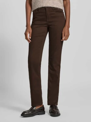 Jeansy o kroju straight fit z 5 kieszeniami model ‘STYLE.CAROLA’ BRAX