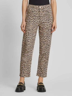 Jeansy o kroju straight fit z 5 kieszeniami Rich & Royal