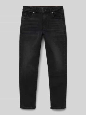Jeansy o kroju straight fit z 5 kieszeniami Tommy Hilfiger Teens