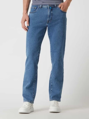 Jeansy o kroju straight fit z bawełną ekologiczną model ‘Dijon’ Pierre Cardin