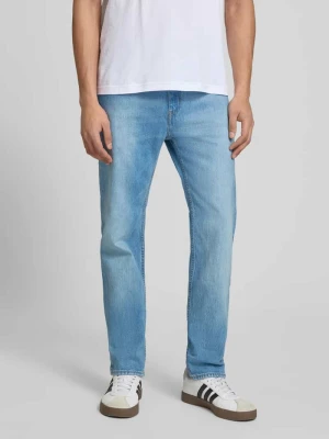 Jeansy o kroju straight fit z Bawełny Hugo Blue