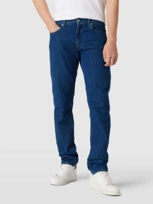 Jeansy o kroju straight fit z bawełny model ‘AUTHENTIC’ Calvin Klein Jeans