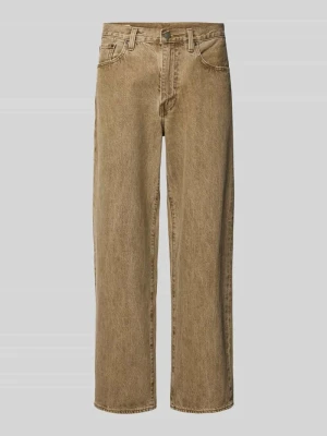 Jeansy o kroju straight fit z czystej bawełny 5 kieszeniami Levi's®