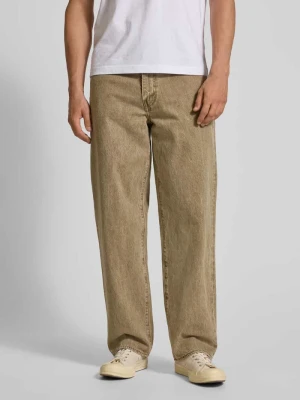 Jeansy o kroju straight fit z czystej bawełny 5 kieszeniami Levi's®