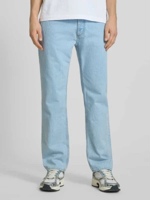 Jeansy o kroju straight fit z czystej bawełny model 'JONAH' Hugo Blue