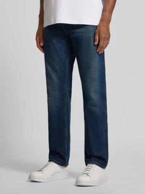 Jeansy o kroju straight fit z czystej bawełny Tommy Hilfiger