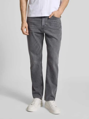 Jeansy o kroju straight fit z czystej bawełny Tommy Hilfiger