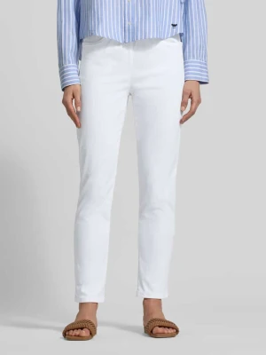 Jeansy o kroju straight fit z dodatkiem lyocellu model ‘Pamina’ Raphaela By Brax