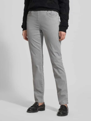 Jeansy o kroju straight fit z dodatkiem lyocellu model ‘Pamina’ Raphaela By Brax